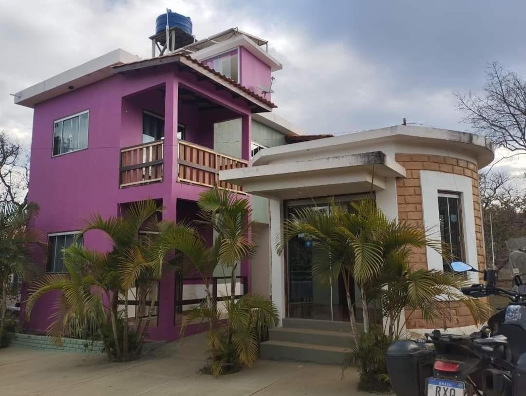 Flat Da Pousada Avalon Alto Paraíso de Goiás Exterior foto