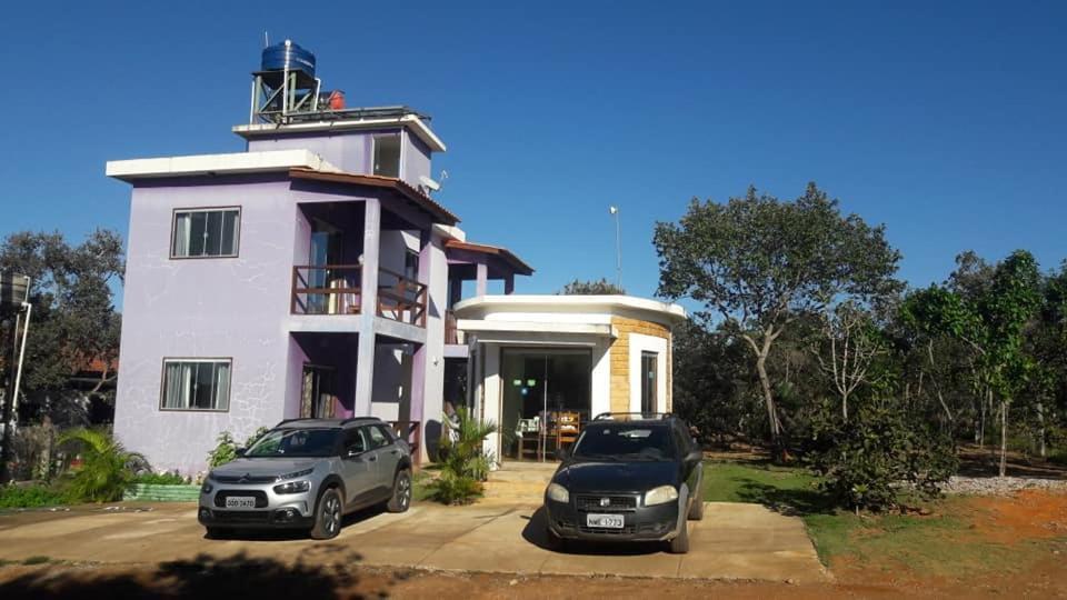 Flat Da Pousada Avalon Alto Paraíso de Goiás Exterior foto