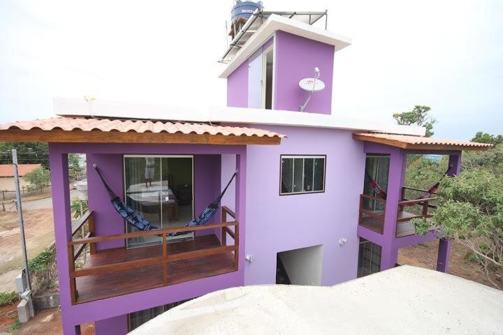 Flat Da Pousada Avalon Alto Paraíso de Goiás Exterior foto