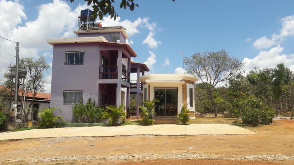Flat Da Pousada Avalon Alto Paraíso de Goiás Exterior foto