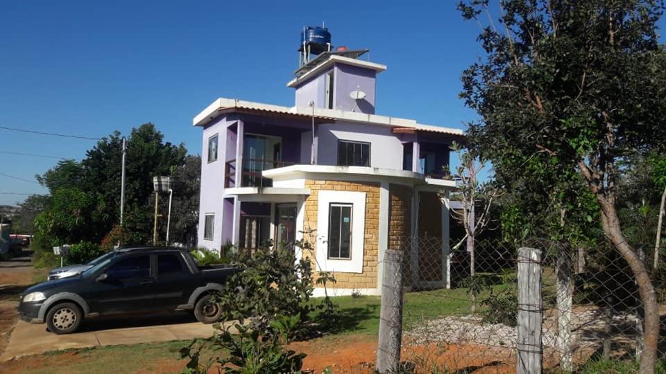 Flat Da Pousada Avalon Alto Paraíso de Goiás Exterior foto