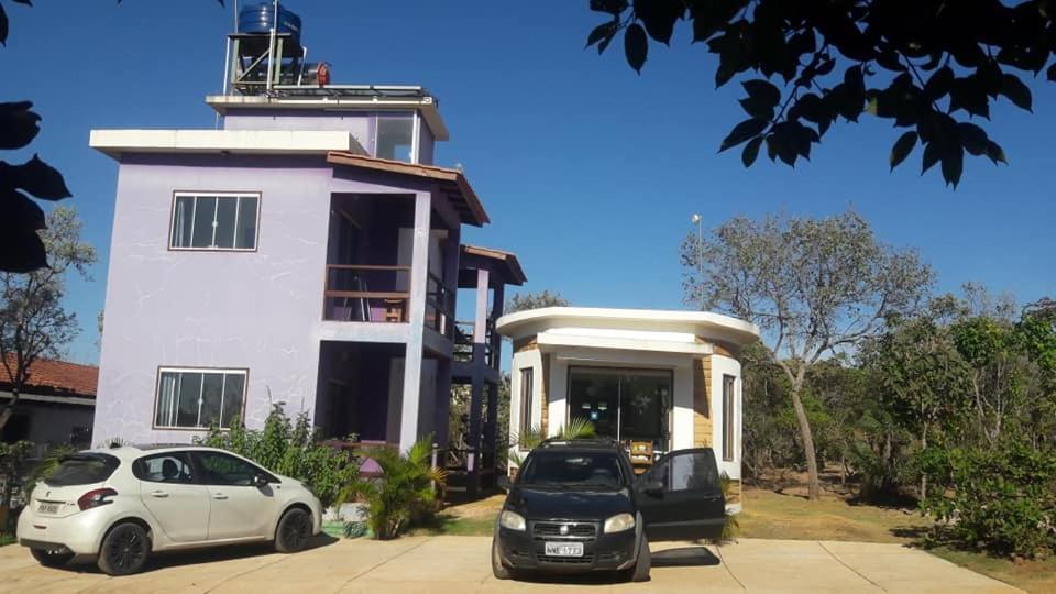 Flat Da Pousada Avalon Alto Paraíso de Goiás Exterior foto