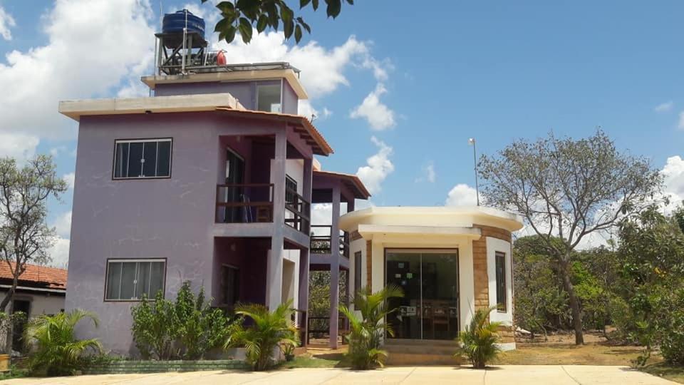 Flat Da Pousada Avalon Alto Paraíso de Goiás Exterior foto