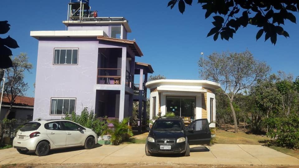Flat Da Pousada Avalon Alto Paraíso de Goiás Exterior foto