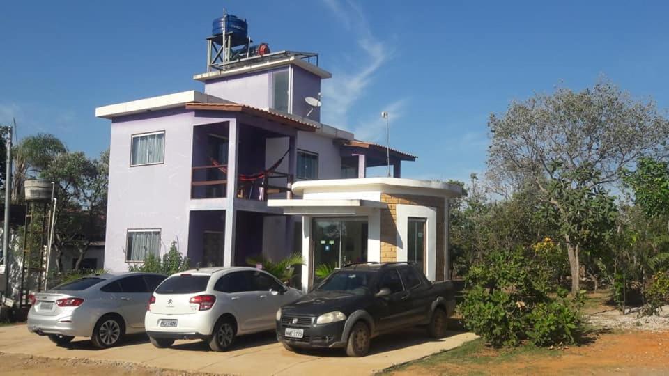 Flat Da Pousada Avalon Alto Paraíso de Goiás Exterior foto