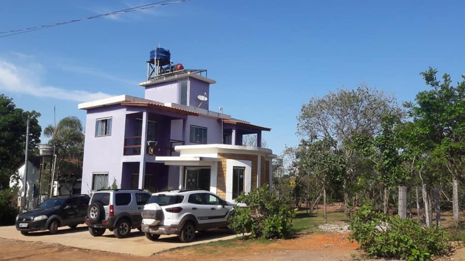 Flat Da Pousada Avalon Alto Paraíso de Goiás Exterior foto